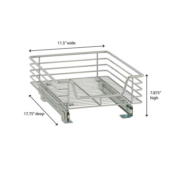 Household Essentials Glidez Lined Cabinet Organizer